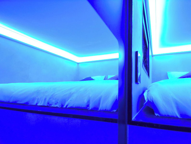 The Hyve Capsule hostel Amsterdam, Amsterdam, The Netherlands
