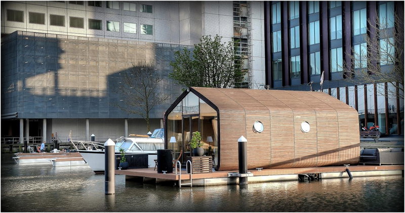 Wikkelboats at Wijnhaven, Rotterdam, The Netherlands