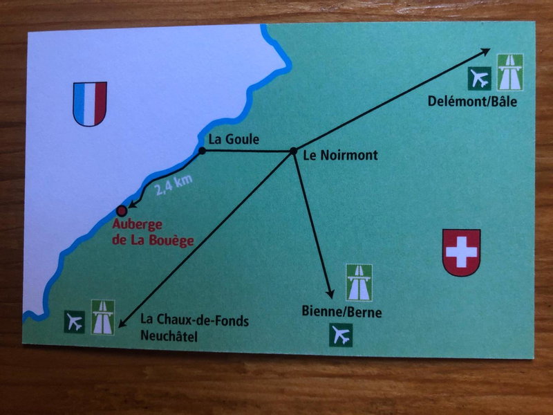 Auberge de la Bouege, Le Noirmont, Switzerland