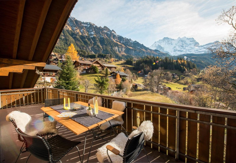Chalet Margaux Penthouse, Wengen, Switzerland