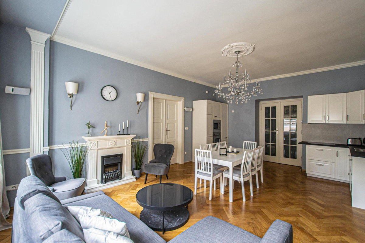 Luxury Central 150m2 Apartment on Wencelas Square with Private Garage, Czechia