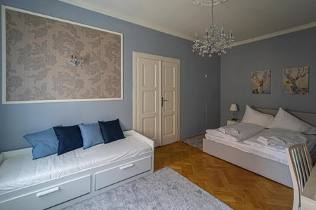 Luxury Central 150m2 Apartment on Wencelas Square with Private Garage, Prague, Czechia