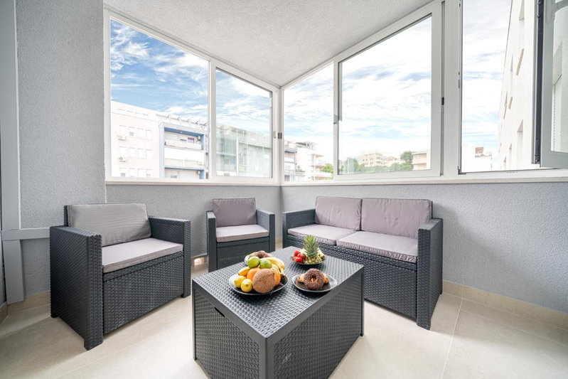 Luxury and modern apartment on the main beach, Split, Croatia