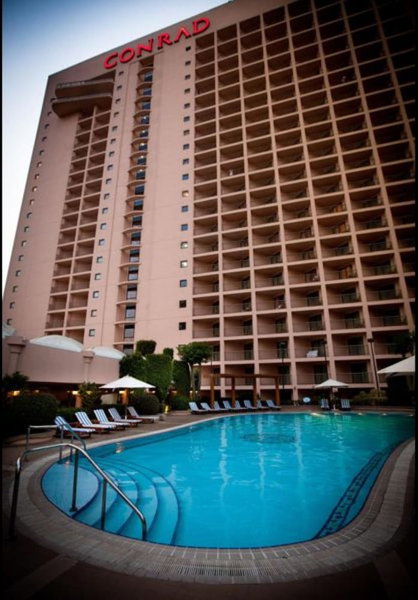 Conrad Cairo,twin Classic Room, Partial Nile View, Cairo, Egypt