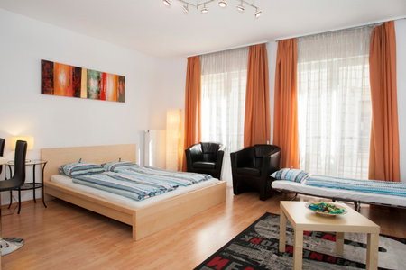 Gabriella studio in the downtown., Budapest, Hungary