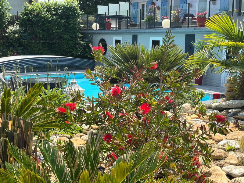 Hotel la piscine, Villers-sur-Mer, France