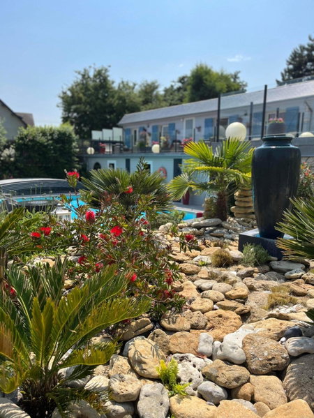 Hotel la piscine, Villers-sur-Mer, France