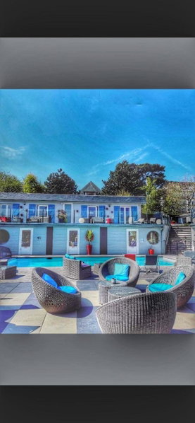 Hotel la piscine, Villers-sur-Mer, France