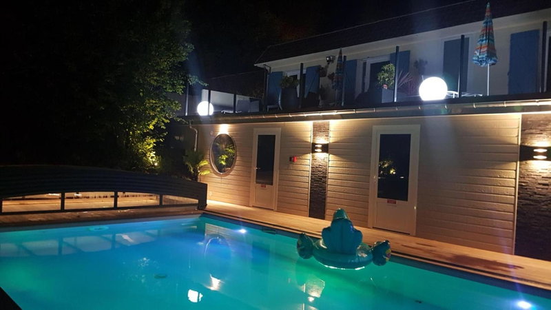 Hotel la piscine, Villers-sur-Mer, France