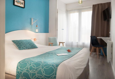 Hotel La Cote Oceane - CLIMATISÉ - Saint Jean de Monts- 250m plage, Saint-Jean-de-Monts, France