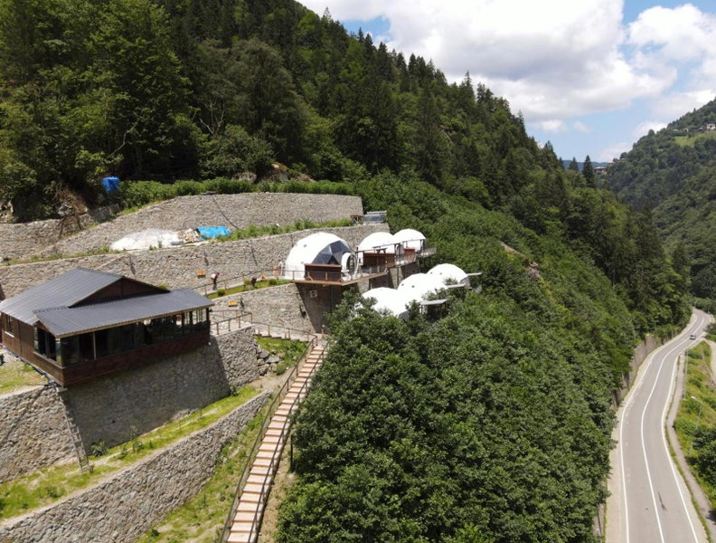 Kaledome Eco Mountain Resort, Çamlıhemşin, Turkey