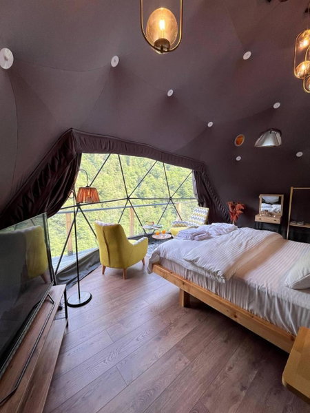 Kaledome Eco Mountain Resort, Çamlıhemşin, Turkey
