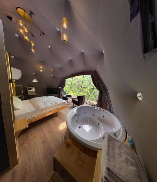 Kaledome Eco Mountain Resort, Çamlıhemşin, Turkey