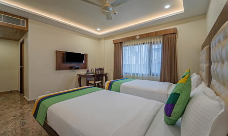 Treebo Aaravi Residency, 800 Mtrs From Promenade Beach, Puducherry, India