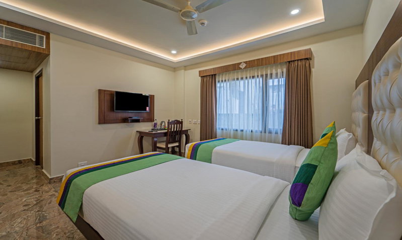 Treebo Aaravi Residency, 800 Mtrs From Promenade Beach, Puducherry, India