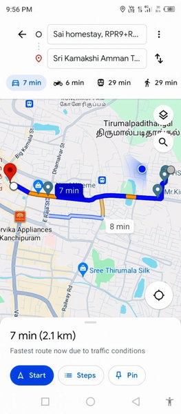 Saibaba homestay first floor apartment, Kanchipuram, India