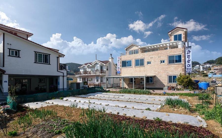Geojae marine boy pension, South Korea