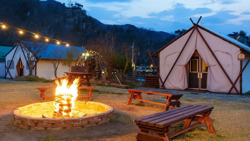 Chungju Palbong Glamping, Chungju, South Korea