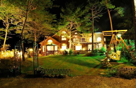 Castel on the hill pension, Hoengseong, South Korea