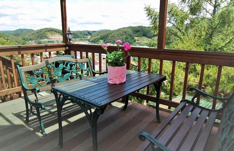 Castel on the hill pension, Hoengseong, South Korea