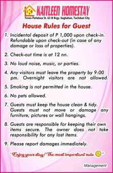 Kaitleen Home Stay Door 1, Tacloban, Philippines