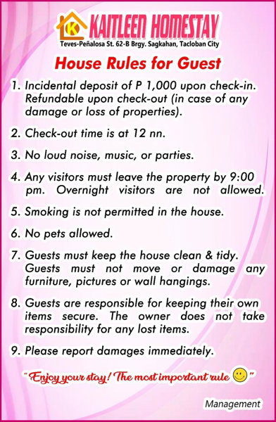 Kaitleen Home Stay Door 1, Tacloban, Philippines