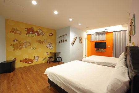 Bears Line B&B train station, Hualien City, Taiwan