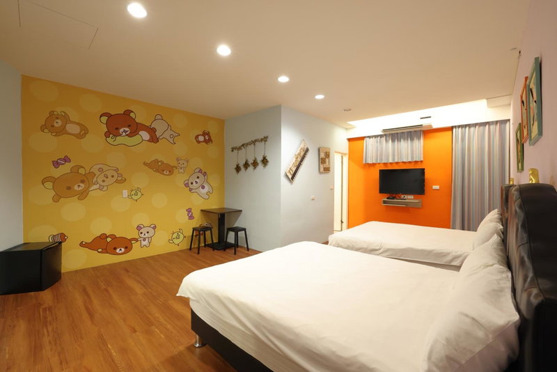 Bears Line B&B train station, Hualien City, Taiwan