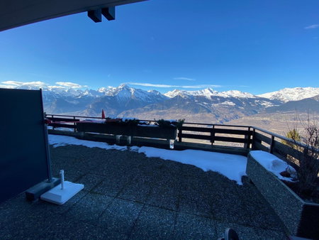 Studios Bellevue 1 et 2, ski lift 150m, Veysonnaz, Switzerland