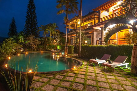 Villa Karma Loka, Sidemen, Indonesia
