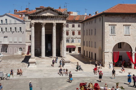 Augustus Forum View, Pula, Croatia