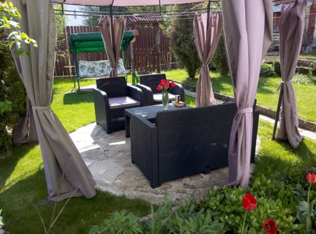 Cozy Guest House Niya , до Боровец , двор и барбекю, Beli Iskar, Bulgaria