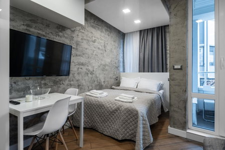 Luxury Studio Silver by Flat Mаnager, Sofia, Bulgaria