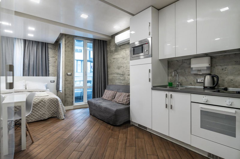 Luxury Studio Silver by Flat Mаnager, Sofia, Bulgaria