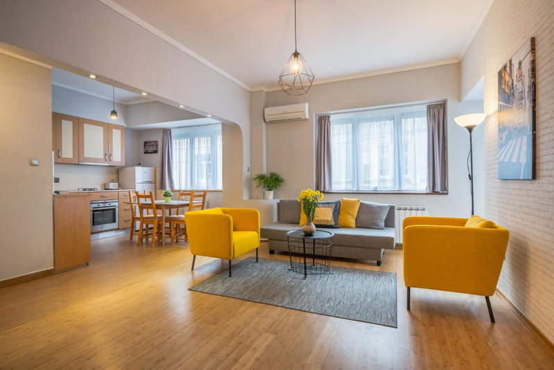 5th Avenue Sofia Two Bedroom, Two Bathroom, Positano Street Suite by Flat Mаnager, Sofia, Bulgaria