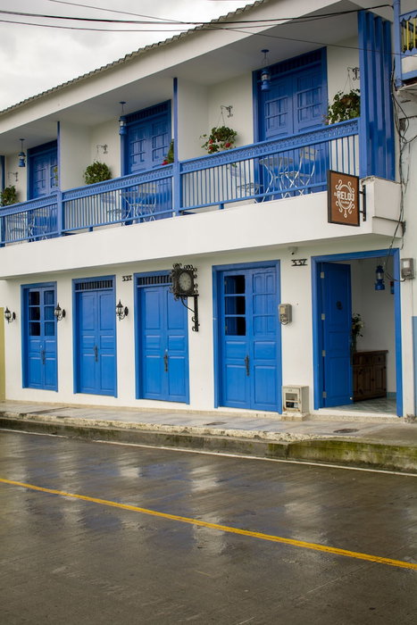 El reloj casa hotel, Filandia, Colombia