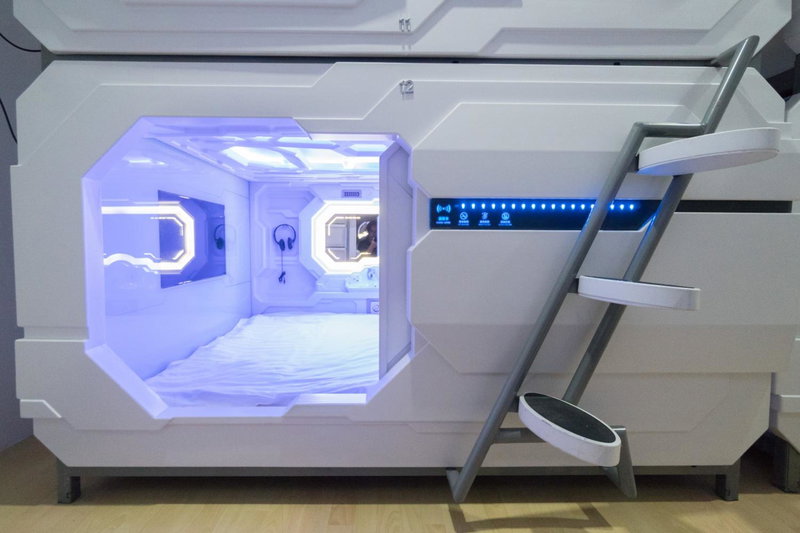 Seaview Capsule Hotel, Kota Kinabalu, Malaysia