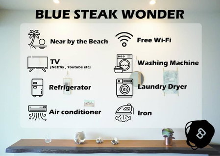 Blue Steak Wonder Nagahama, Yomitan, Japan