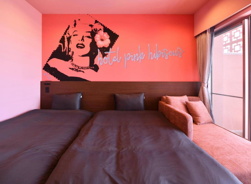 Hotel Pink Hibiscus, Miyako Island, Japan