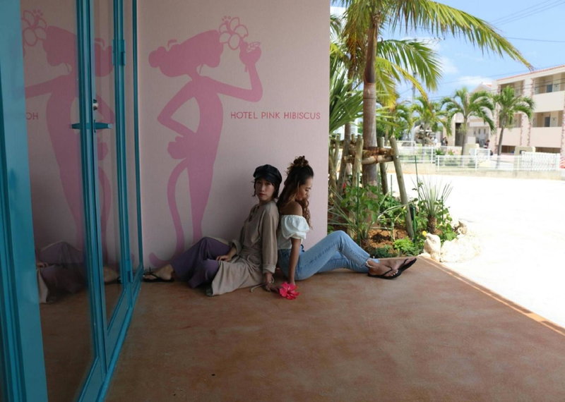 Hotel Pink Hibiscus, Miyako Island, Japan
