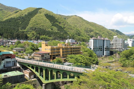 Kinugawa Onsen Sanraku, Nikko, Japan