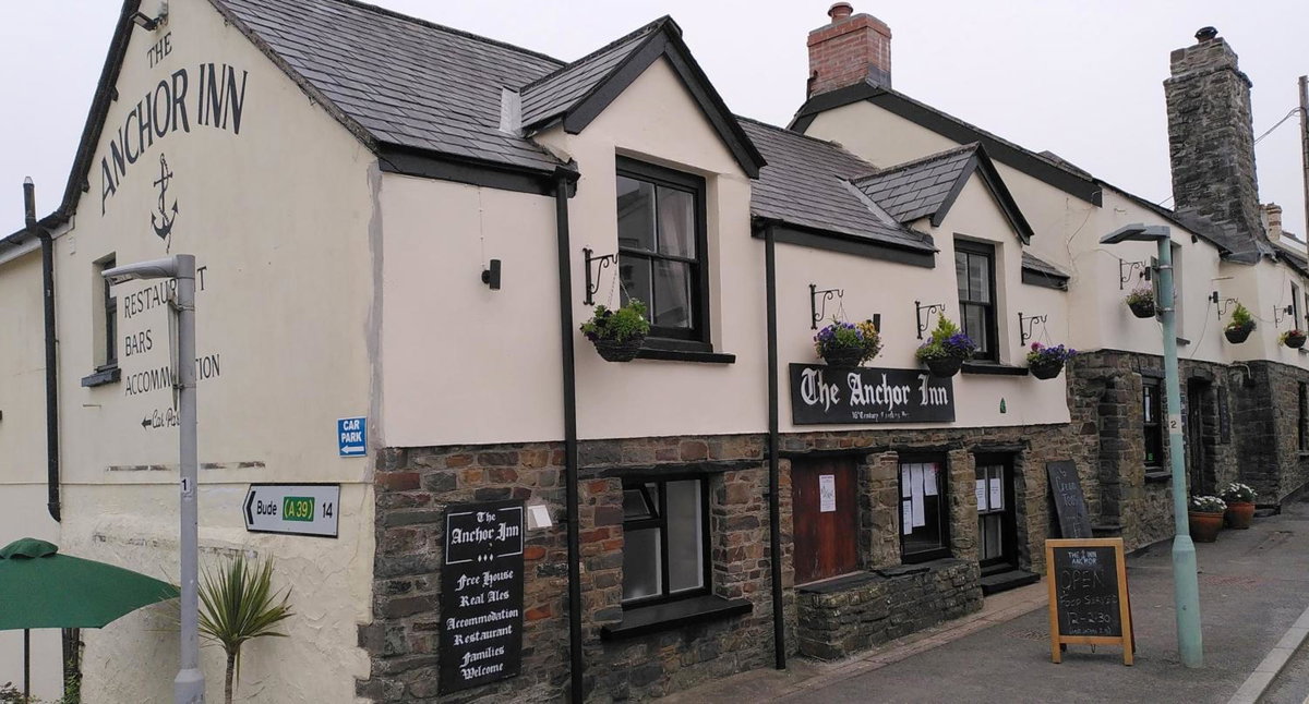 Hotel · The Anchor Inn, Hartland