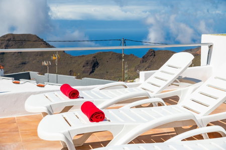 sunset lodge, Las Manchas, Spain