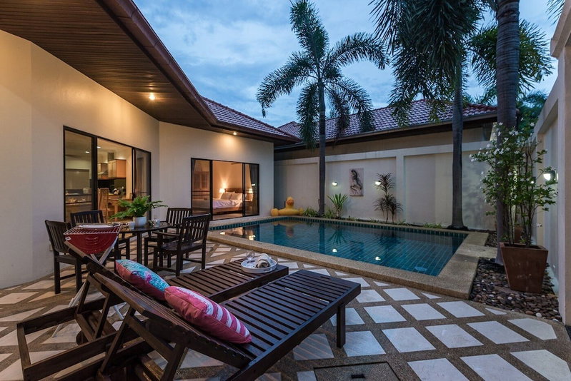 AnB poolvilla 2BR with private beach, Pattaya, Thailand