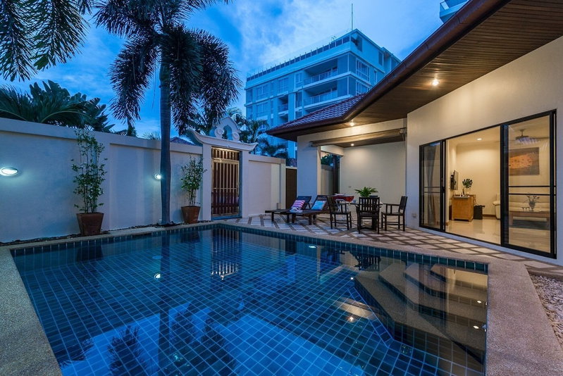 AnB poolvilla 2BR with private beach, Pattaya, Thailand
