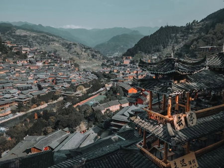 Xijiang Yunting Light Luxury Panoramic, Qiandongnan, China
