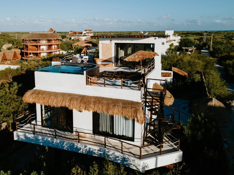 Luxury Villa Ocean View "Casa Mar", Holbox Island, Mexico