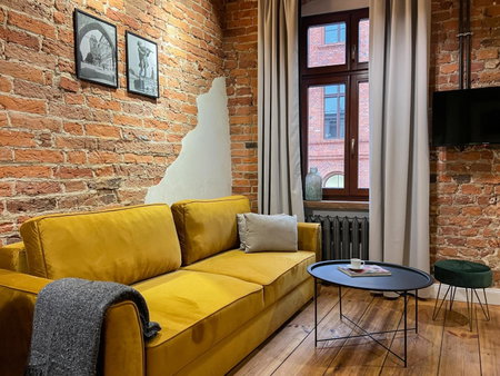 Apartament Kajmakowy z widokiem na Stare Miasto. Netflix, Toruń, Poland