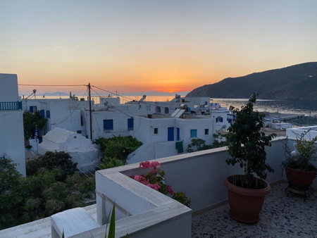 Aegeon Pension, Aegiali, Greece