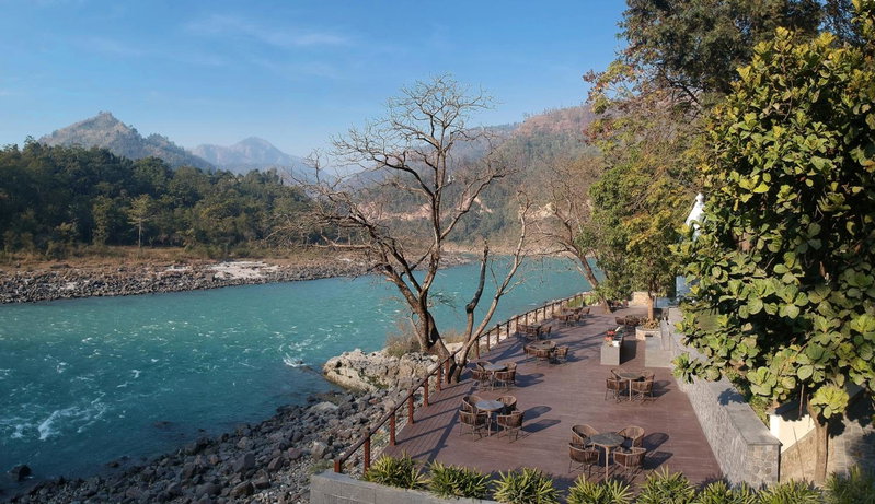 Neemrana's Glasshouse on the Ganges, Shivpuri, India